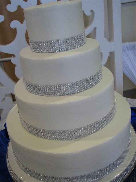 Decadent Designs Katies Rhinestone Wedding Cake