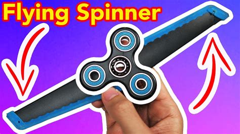 1000mph fidget spinner flying trick youtube