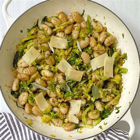 Gnocchi With Brussels Sprouts And Sage Brown Butter My Casual Pantry