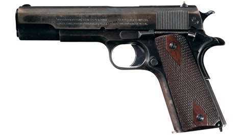 Colt Argentine Contract Government Model Semi Automatic Pistol Rock