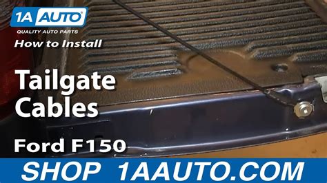 How To Replace Tailgate Cables 2004 13 Ford F150 1a Auto
