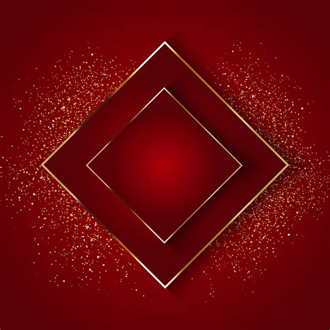 Elegant Red Background With Gold Glitter 692058 Vector Art At Vecteezy