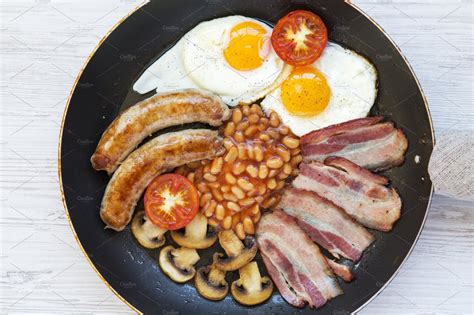 Full English Breakfast In Cooking Containing English Breakfast Full