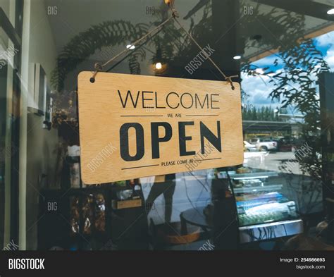 Welcome Open Sign On Image And Photo Free Trial Bigstock