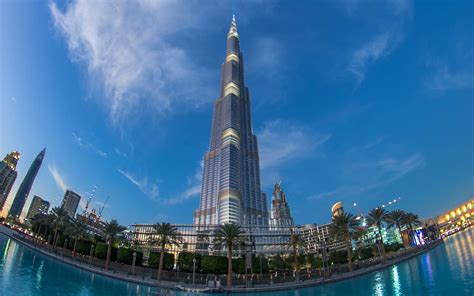 Download Wallpapers Burj Khalifa 4k Panorama Modern Buildings