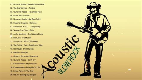 Top 100 Best Acoustic Rock Songs 70s 80s 90s 🎸 Acoustic Rock Ballads