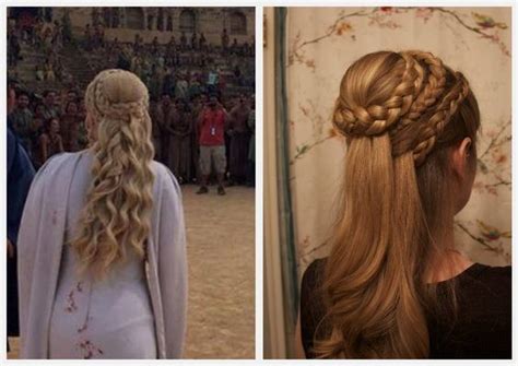 Popular On Pinterest Game Of Thrones Khaleesi Inspired Braids