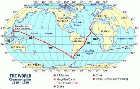 Routes Taken And Maps Ferdinand Magellan Website By Anna
