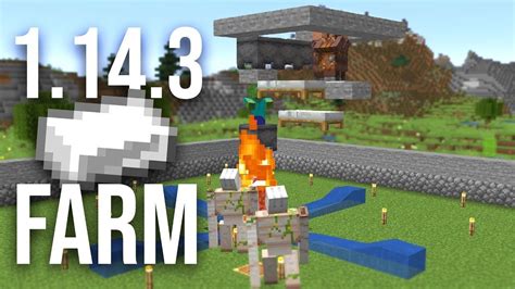 0 tick cactus farm (easy) 1.14.4. How To Build a WORKING 1.14.3 Iron Farm in Survival ...