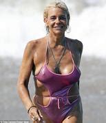 Patricia Krentcil Tanning Mom Topless Bathing Suit Photoshoot