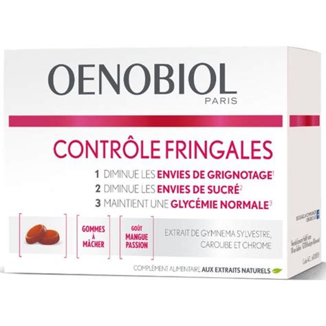 Oenobiol Controle Fringales Minceur 50 Gommes Easypara