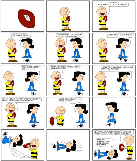 Charlie Brown And Lucy Football Gag By Arthurengine On Deviantart