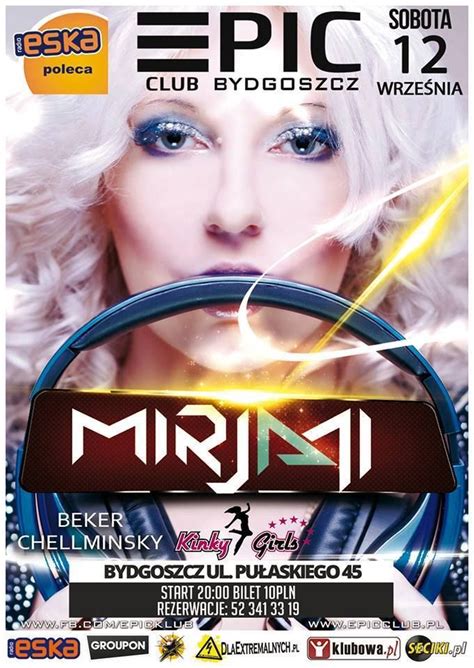 Mirjami Live In Epic Club Bydgoszcz Poster Plakat Gigs Epic Club