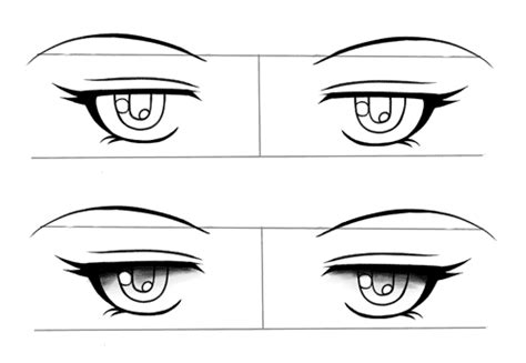 How To Draw Anime Eyes Male Easy How To Draw Male Anime Eyes In 3