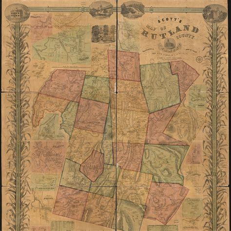 Vermont County Maps — Vermont History Explorer
