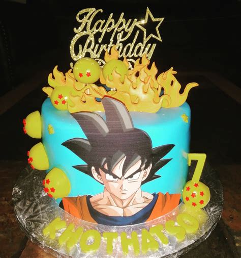 Goku Birthday Cake Goku Birthday Cake Birthday Cake