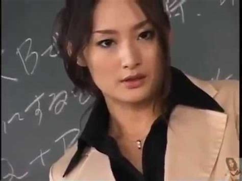 Japan Sexy Model Risa Murakami As A Teacher In The School Youtube