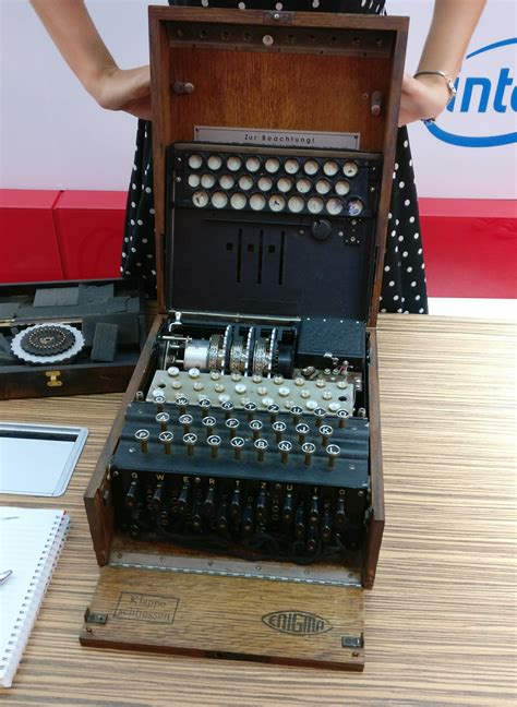 A Real Wwii Enigma Machine The Same One Used In The Imitation Game