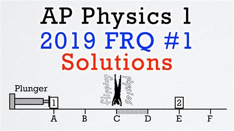 2019 #1 Free Response Question - AP Physics 1 - Exam Solution - YouTube