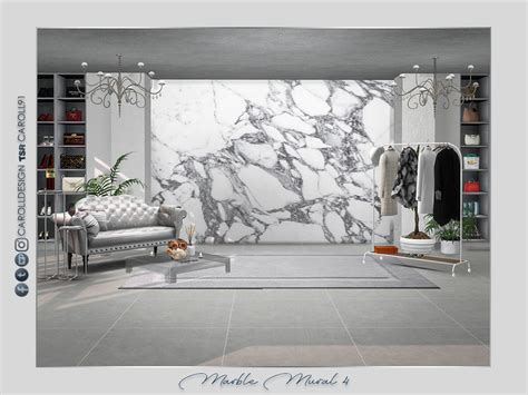 The Sims Resource Marble Mural 4