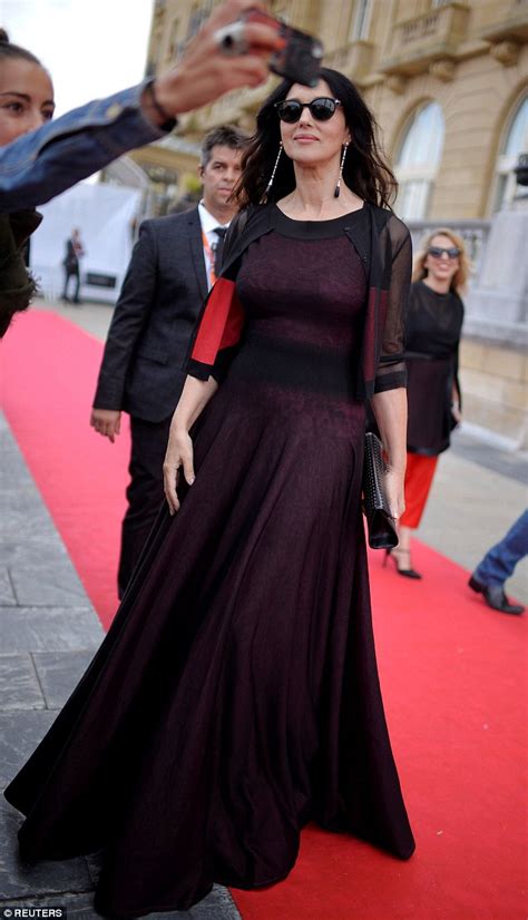 Monica Bellucci Stuns In Elegant Gown At The San Sebastian Film