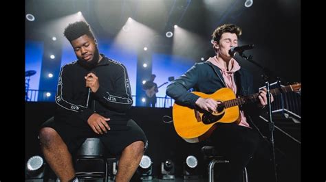 Shawn Mendes And Khalid Youth Live Youtube