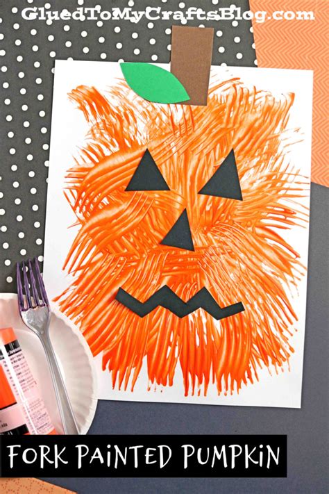 4 Fork Painted Halloween Craft Ideas