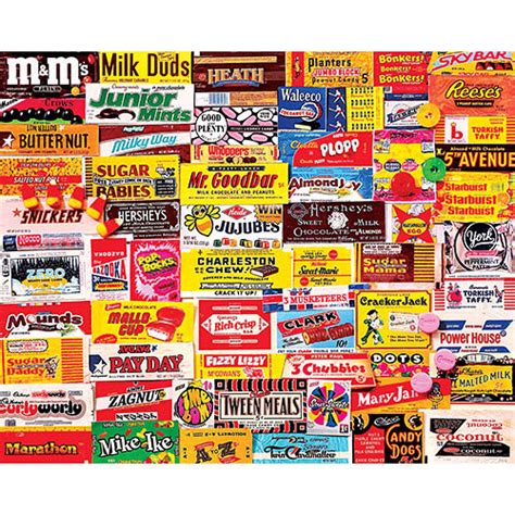 Image not available for color: Candy Wrappers Puzzle - 1000 Piece Puzzle - Tom's Toys