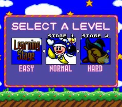 Kirbys Avalanche Snes Super Nintendo Screenshots