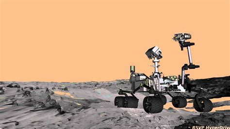 Animation Of Curiosity Rover S First Touch And Go Youtube