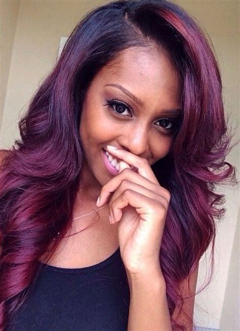 Image Result For Rich Auburn Hair Color On Black Women