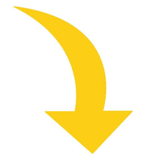 5 58451services Yellow Curved Arrow Clipart Proa