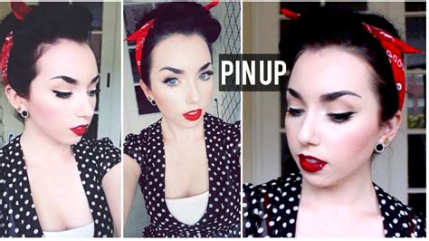 Pin Up Makeup Talk Through Tutorial Youtube