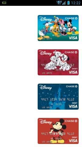The disney premier visa credit card has a low annual fee of only $49, making it very appealing to the masses. Chase debit card designs nfl - Debit card