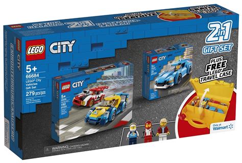Wal Mart Usa And Canada Exclusive Lego 66684 City Vehicles 2 In 1 T