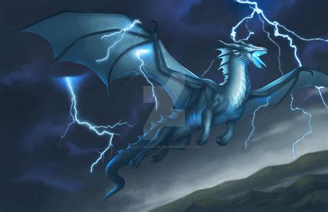 Storm Dragon By Jastiloriantales On Deviantart