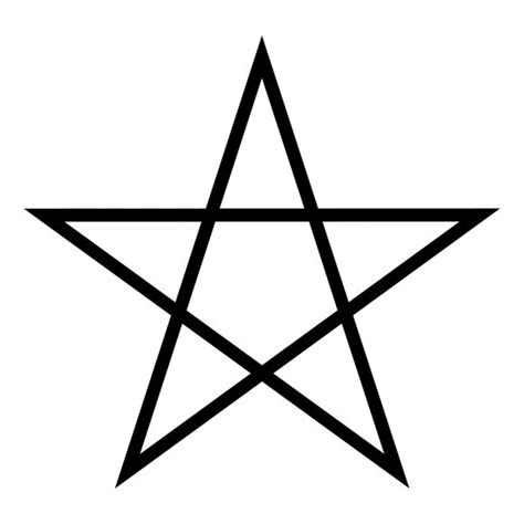 Pentagram Icon — Stock Vector © Konstsem 49917569