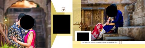 2021 Pre Wedding Album Design 12x36 Psd Files Free Download 3 Studio