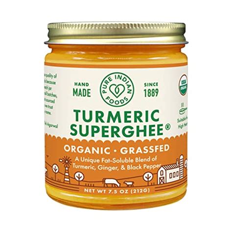 Pure Indian Foods Turmeric Ghee Product Review In 2023