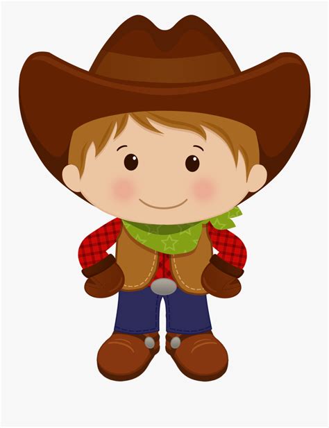 Red Haired Cowboy Boy Cowboy Cartoon Free Transparent Clipart
