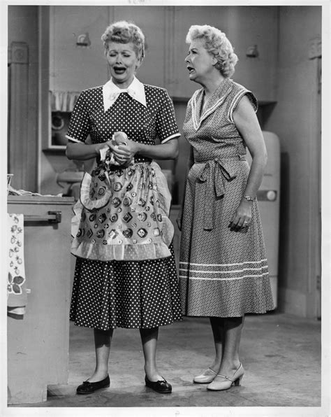 Still Of Lucille Ball And Vivian Vance In I Love Lucy 1951 Lucilleball In 2020 I Love Lucy