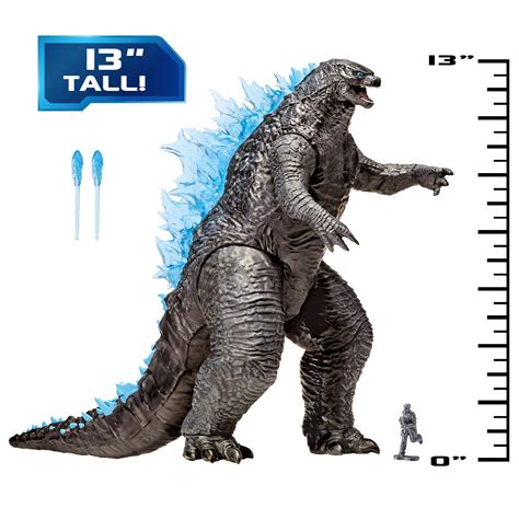 Godzilla Vs Kong 13 Mega Godzilla Figure With Lights And Sounds