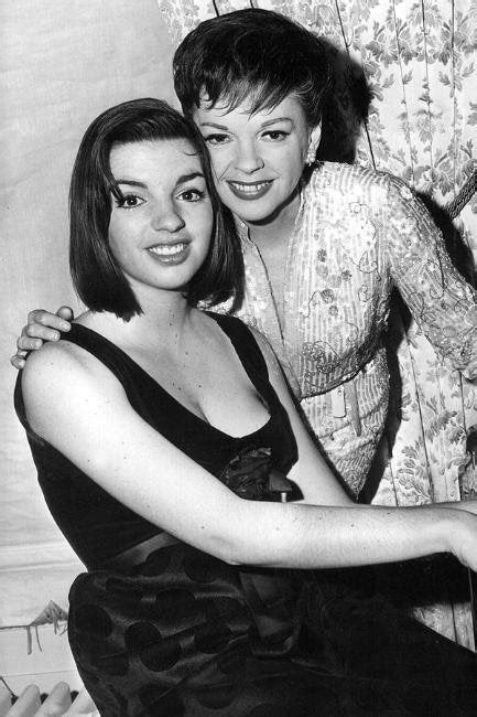 Judy Garland and her daughter, Liza Minnelli. : Celebs