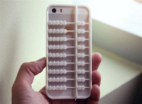 3D Printed Abacus iPhone 5s Case | Gadgetsin