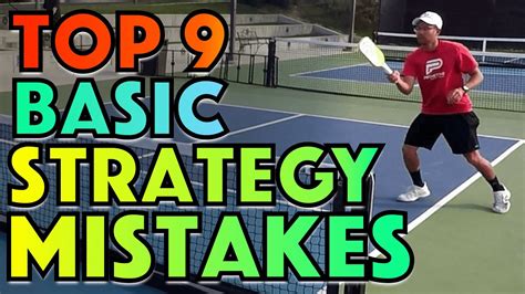 Second, serve), or a side out. Top 9 Basic Pickleball STRATEGY Mistakes & How To Fix Them ...