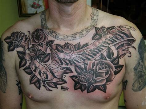 See more ideas about tattoo drawings, chest tattoo drawings, drawings. Awesome Chest Roses Tattoo for Man | Chest tattoo men ...
