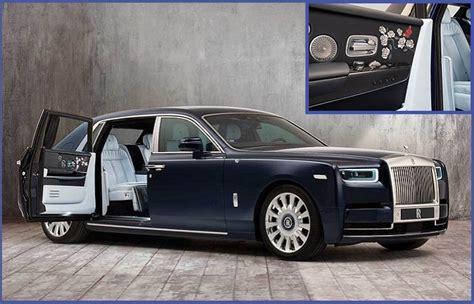 Rolls Royce Unveiled A One Off Rose Phantom Model For Flower Loving