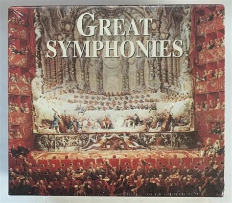 GREAT SYMPHONIES 1996 4 CD Beethoven Schumann Schubert Dvorak Haydn New
