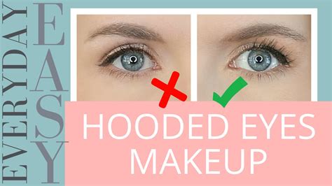 Hooded Eyes An Easy Everyday Quick Makeup Tutorial