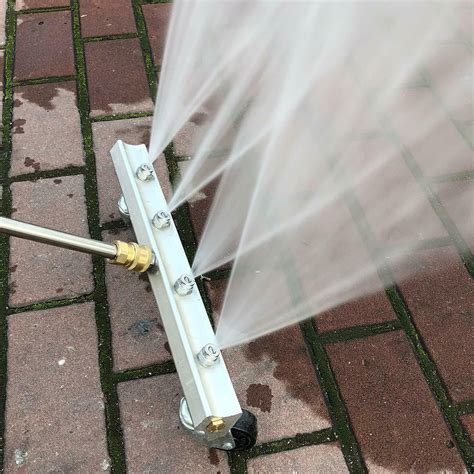 Water Broom Surface Cleaner Pressure Washer Power Sweep Driveway